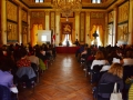 #premioandersen2015 "Come una moneta d'oro tiepido" - Palazzo Tursi, con Jorge Luján e Teresa Porcella - foto di Angelo Lavizzari