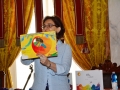 #premioandersen2015 "Come una moneta d'oro tiepido" - Palazzo Tursi, con Jorge Luján e Teresa Porcella - foto di Angelo Lavizzari