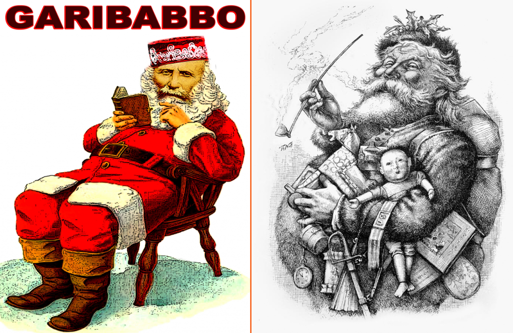 Babbo Natale di Thomas Nast e Garibabbo di Skiaffino