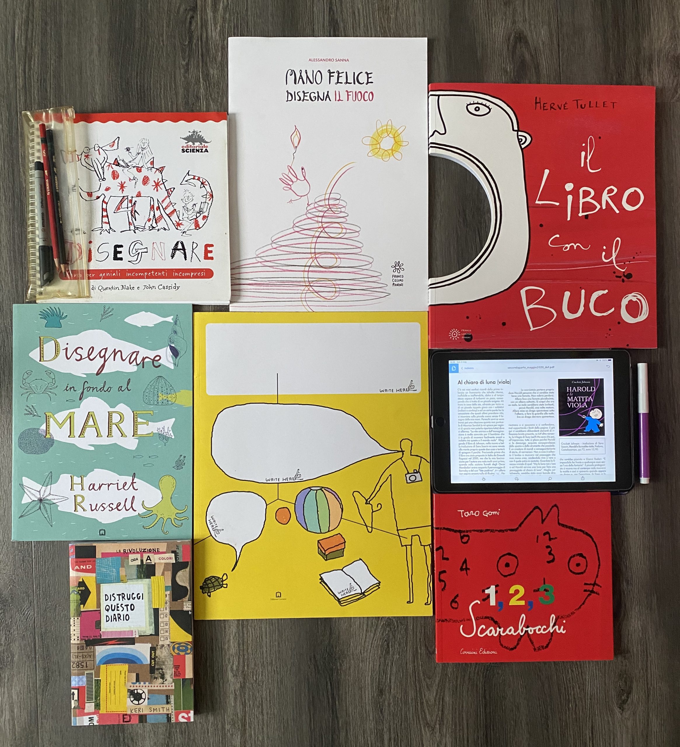 libri per ragazzi disegnare