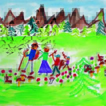 Due eventi PInAC: i disegni dei bambini in mostra